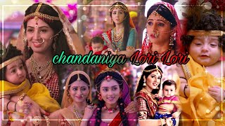 mother's Day special || Radha Krishna VM|| chandaniya Lori Lori song👨‍👩‍👧‍👧 🤱||🙏😊🥰