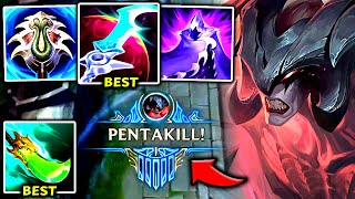 AATROX TOP IS CAPABLE TO 1V5 VERY HARD GAMES (PENTA KILL)  S14 Aatrox TOP Gameplay Guide
