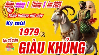 🔴Đúng mùng 1 tháng 5 âm: Tuổi Kỷ mùi 1979 Thắp hương giờ này ĐƯỢC LỘC TỔ TIÊN GIÀU KHỦNG