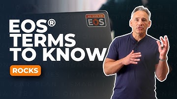 EOS® Terms to Know: Rocks
