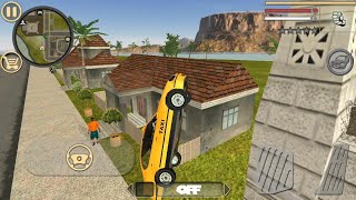 Rope Hero Vice Town Crime Simulator # Yellow Taxi (Naxeex LLC) Android Gameplay HD screenshot 5