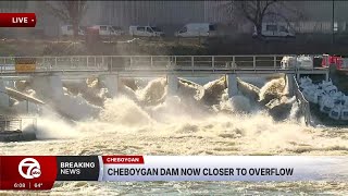 Cheboygan Dam Now Closer To Overflow