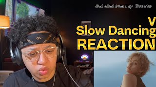 Reacting to Slow Dancing MV by V of BTS | FIRST TIME REACTION