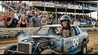 Mechanics Daughter Mocked for Entering the Race  But When Her Engine Roared, the Crowd Fell Silent