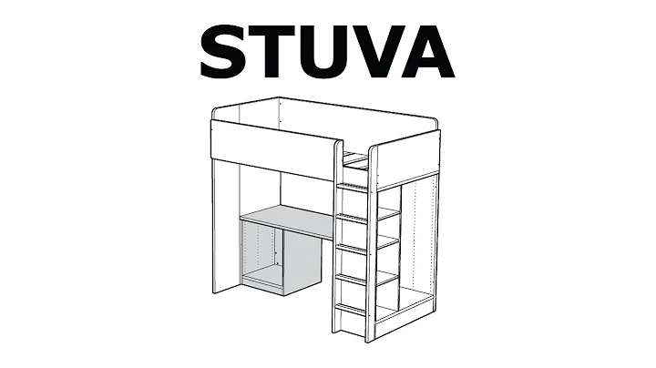 How to assemble the STUVA desk