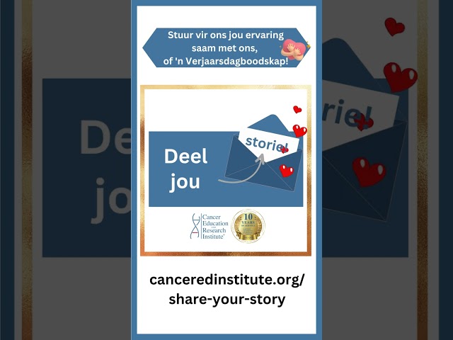 #shareyourstory with us! 10 Years #anniversary celebrations | Cancer Education & Research Institute class=