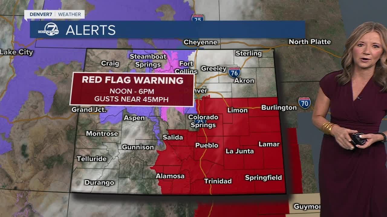 One more warm day in Denver before a much-needed storm rolls through