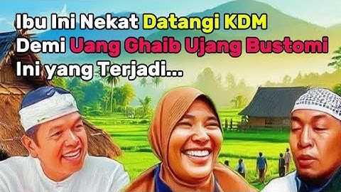 KDM Selamatkan Ibu Ubaidah dari Tipuan Uang Gaib‼️Pelajaran Hidup yang Menyentuh Hati