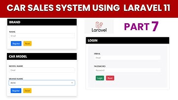Build a Complete Car Sales System with Laravel 11 Part 7 | Step-by-Step Tutorial