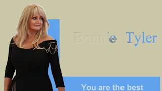 Favorite singer, you're the best - Bonnie Tyler  HOLD ON