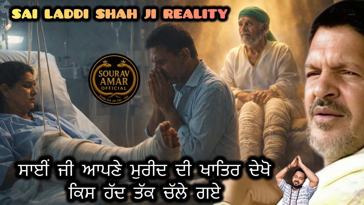 साईं जी देखो किस हद तक प्यार करते हैं अपने मुरीदों से ? SAI LADDI SHAH G REALITY #sailaddishahji #om