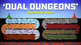 Terraria 1v1 Race But The World Is Dungeon (ft. Junezi)