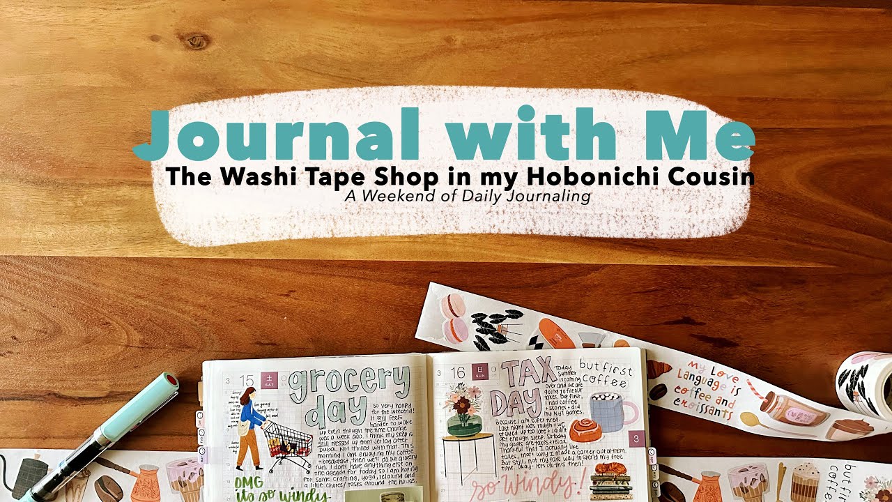 Journal With Me // The Washi Tape Shop