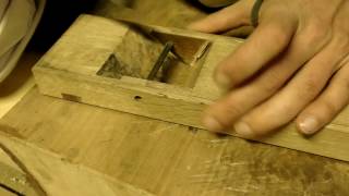 Japanese handplane tuning step by step 仕上鉋メンテナンス　part2.1