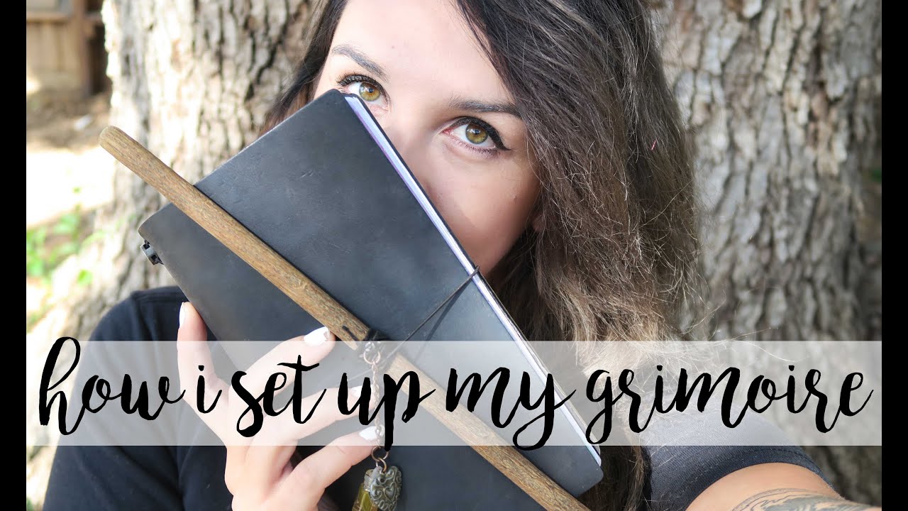 Midori Travelers Notebook Set-Up - Grimoire/Book of Shadows