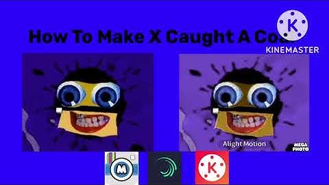 How To Make X Caught A Cold On Mega Photo Alight Motion And Kinemaster