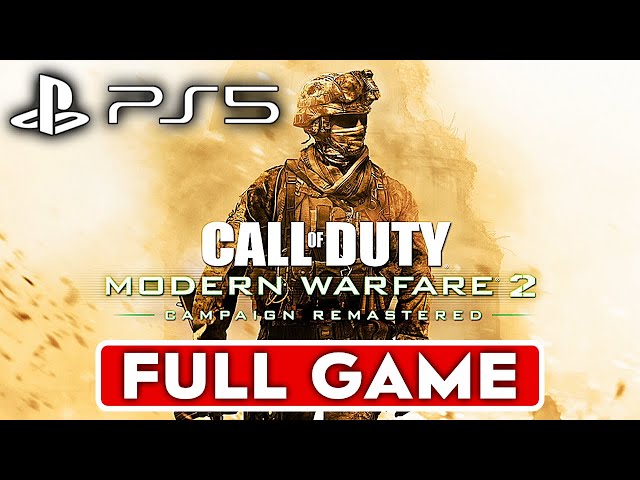 CALL OF DUTY MODERN WARFARE 2 Gameplay Walkthrough Part 1 Campaign [4K  60FPS PS5] (FULL GAME) 