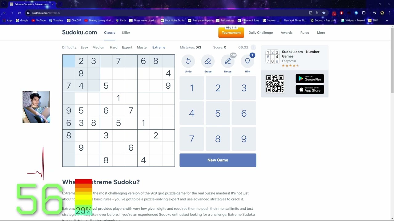 My Heart Rate While Sitting Still
