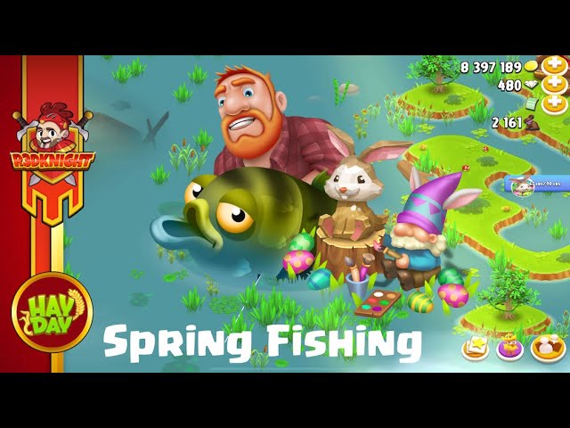 Hay Day - Spring Fishing Event Gameplay 