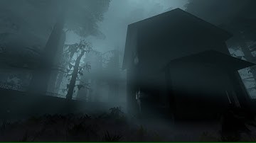 Horror Game environment design demo made in godot and blender