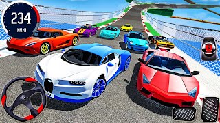 Impossible Sport Car Stunt Racing - GT Spider Car Master Driving Simulator - Android GamePlay #3 screenshot 5
