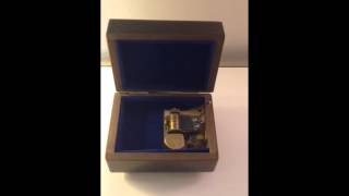 Disney Snow White Musical box Mapsa Swiss movement music box
