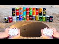 Pepsi, 7up, Schweppes, Coca Cola, Mirinda, Fanta, RC Cola and other Sodas vs Mentos Underground