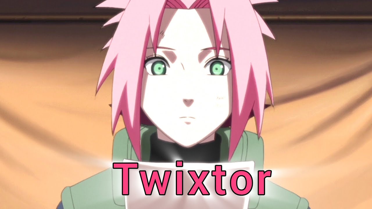 Sakura Haruno Twixtor / Anime Twixtor clips with cc or without cc
