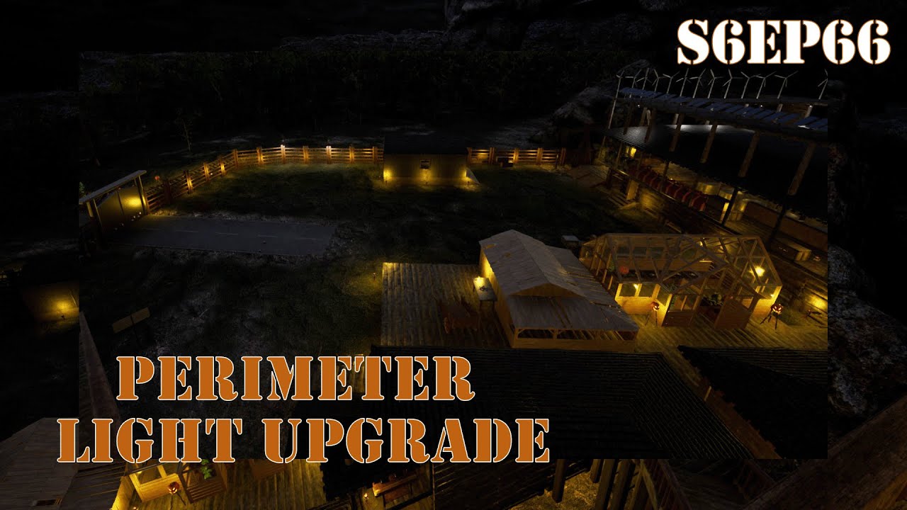Adding Some Rails and Lights Around The Fence.. Nothing Too Exciting! The Infected Gameplay S6EP66