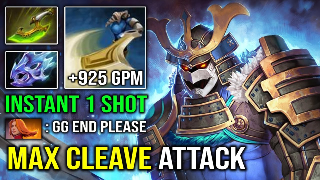 CRAZY Max Attack Speed Cleave +925 GPM Super Hard Carry Sven EZ Counter ALL Dota 2