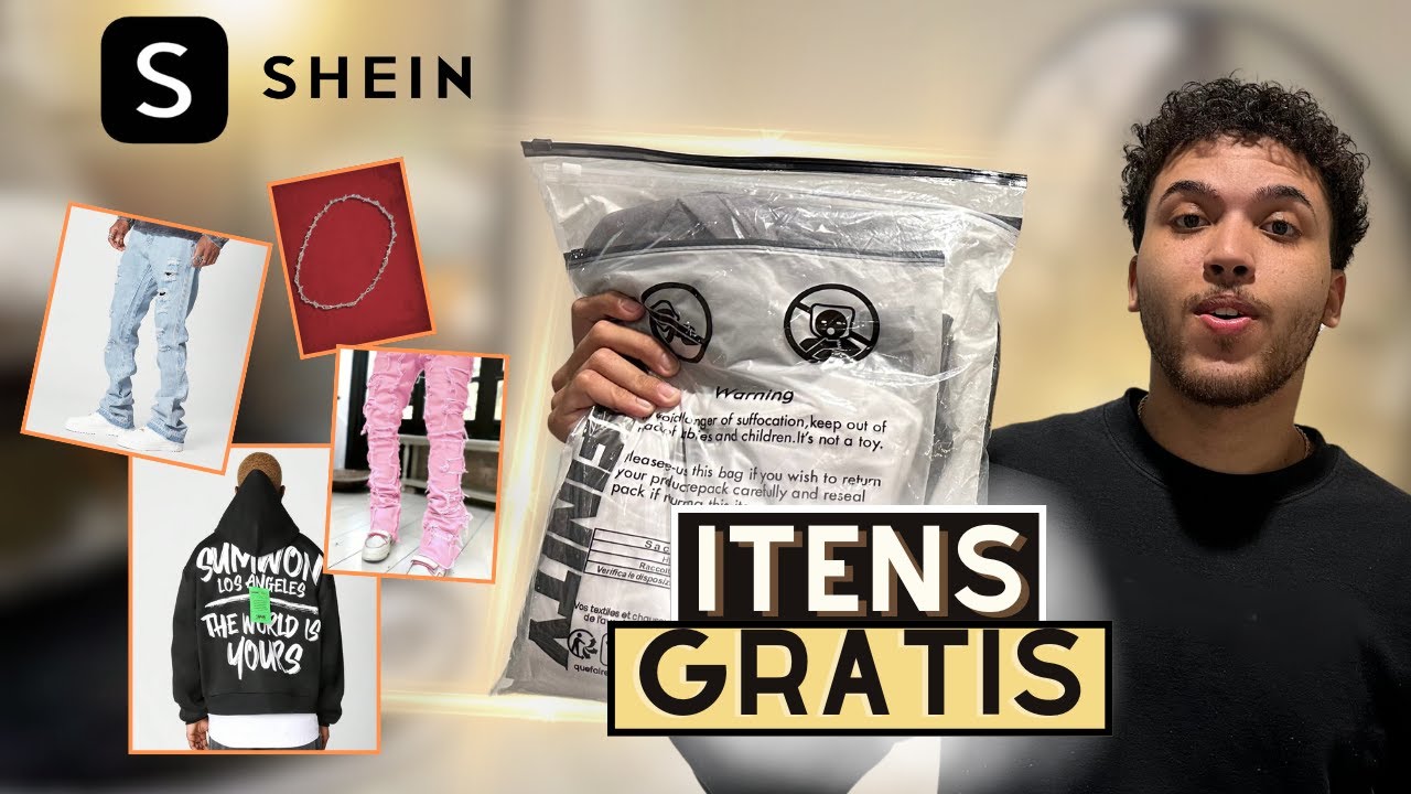 GANHEI PRODUTOS GRATIS DA SHEIN