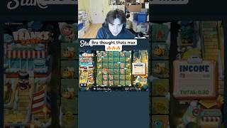 INSANE hit on franks farm slot almost maxwin 🔥🔥 #stake #slots #maxwin #bigwin #shorts Net Worth