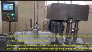 VD172A High Speed Automatic Can Sealer + Tinplate Can + FGJ-130