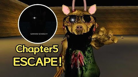 How to ESCAPE Chapter5 UnknownLucella-School in Piggy The Unknown Future