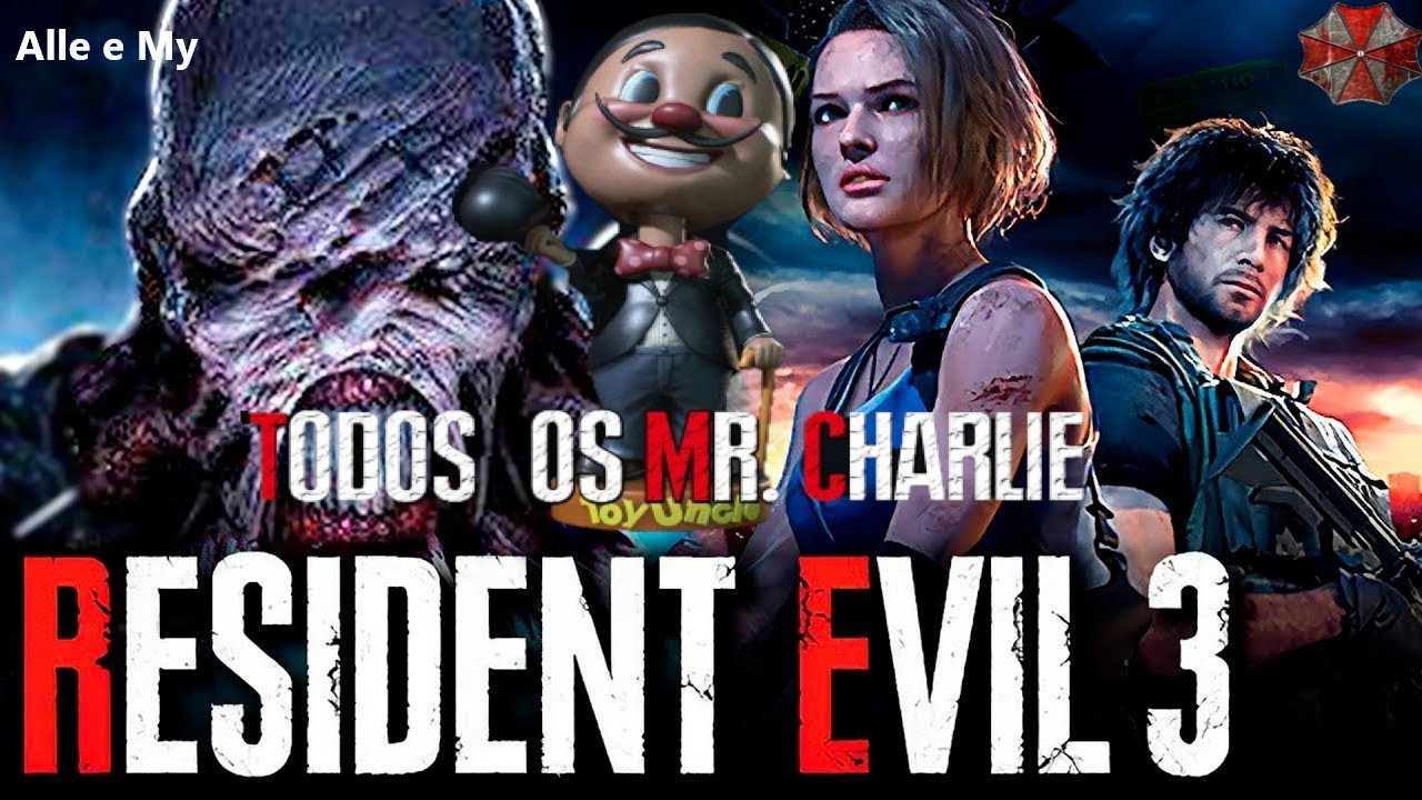 LOCALIZACAO DE TODOS OS MR. CHARLIE RESIDENT EVIL 3 REMAKE (BONECOS ...