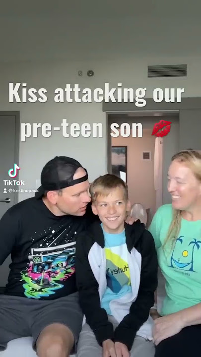 Kiss Attacking Our Pre-Teen Son's Identical Twin #shorts