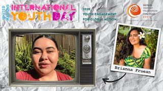 #InternationalYouthDay: Brianna Fruean for #betd2020