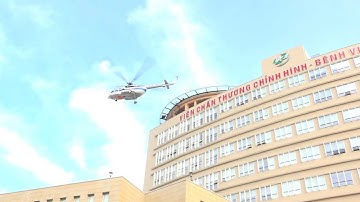 Bệnh viện đầu tiên tại Việt Nam được phép bay cấp cứu đường không | Bệnh viện Quân Y 175