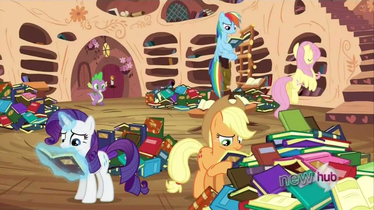 Library scene - Magic duel