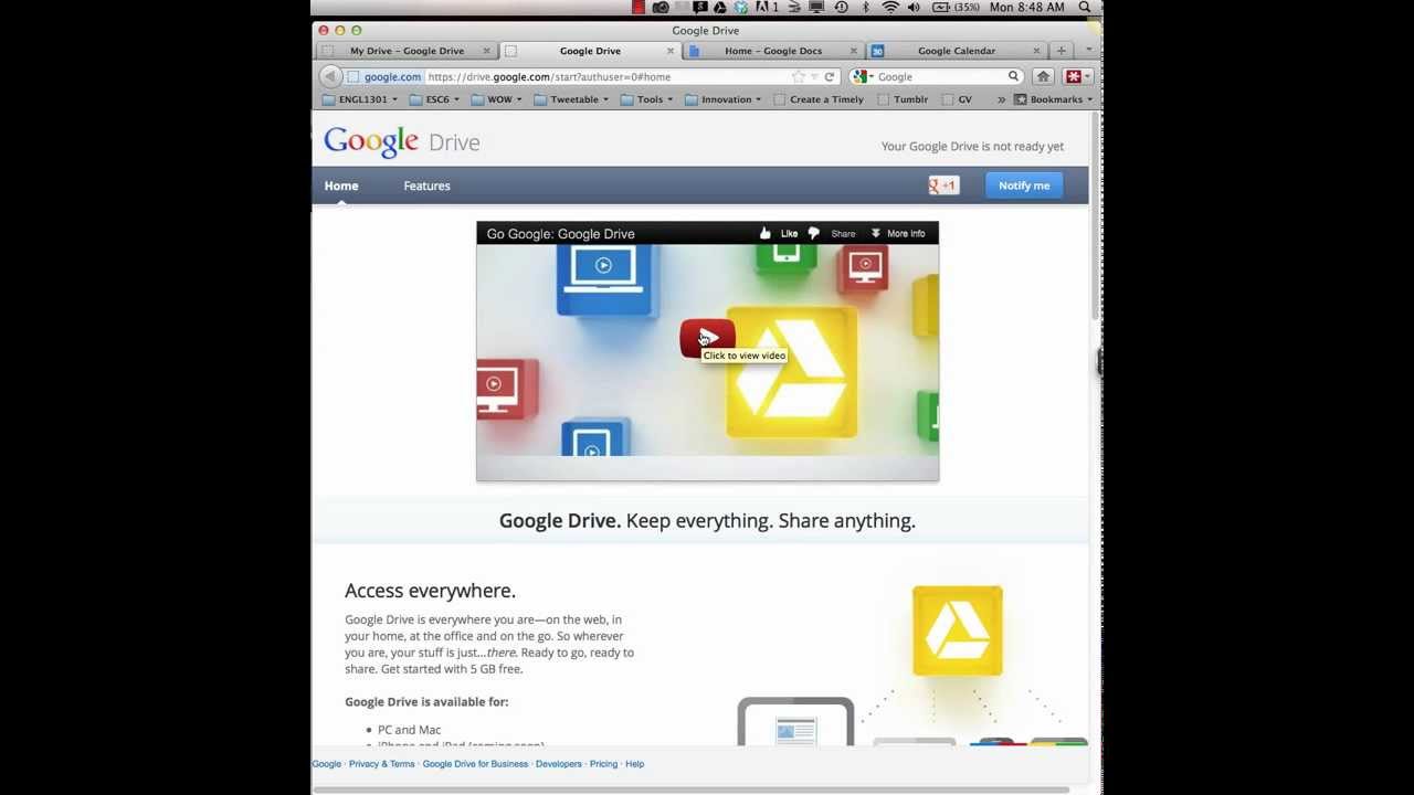 Brief Introduction to Google Drive - YouTube