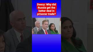 Doocy to KJP: ‘Why did Russia get such a better deal’ in prisoners swap? #shorts
