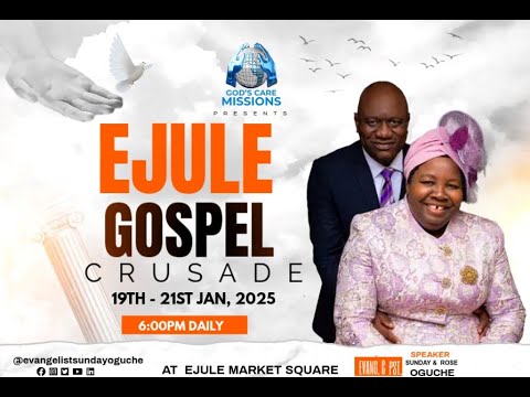 EJULE GOSPEL CRUSADE 2025 || EVANGELIST SUNDAY OGUCHE || DAY 2 || - YouTube