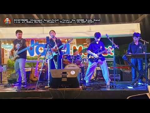 NIGHTMARE Avenged Sevenfold Cover By OZONE Kids Band Freaking Version