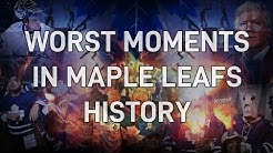 TOP 10 WORST MOMENTS IN TORONTO MAPLE LEAFS HISTORY | NHL | ARCADE REGIMENT