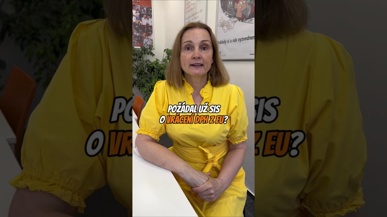 Vratka DPH z EU | účetní minutovky od Jany ☕