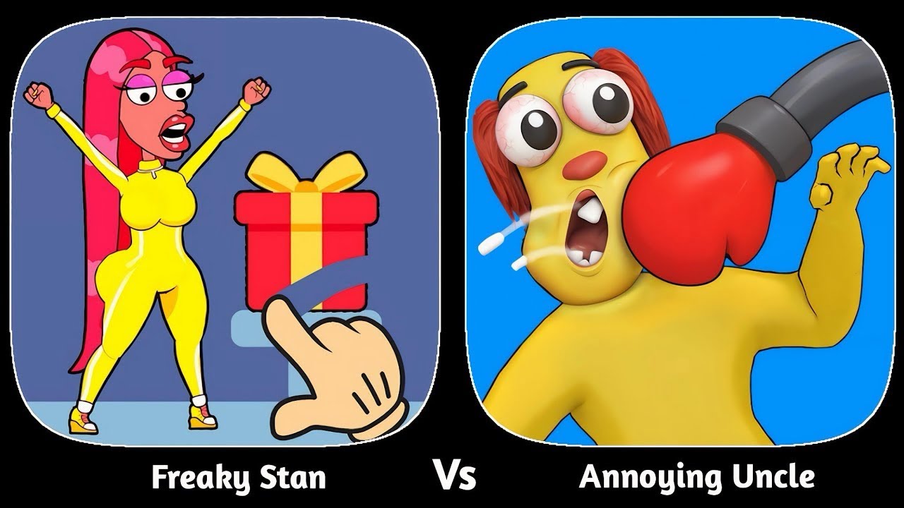 Freaky Stan Vs Annoying Uncle - Android Gameplay Walkthrough 