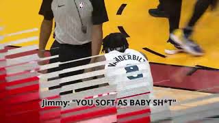 Karl Anthony Towns told Jimmy Butler to call Rachel Nichols during the game between Heat & Wolves