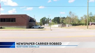 Danville police investigating newspaper carrier robbery