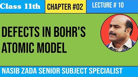 DEFECTS IN BOHR ⚛ ATOMIC MODEL/ CHEMISTRY CLASS/ NASIB ZADA SSS/ PASHTO/ POSHTO