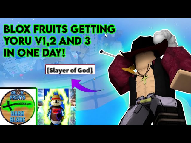 Getting Yoru V3, Blox Fruit #bloxfruitgrind #yoruv3 #whiteyoru